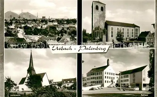 AK / Ansichtskarte Palenberg Panorama Kirche Karlskapelle Rathaus Palenberg