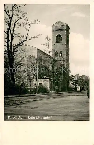 AK / Ansichtskarte Lindenthal_Koeln Ev Kirche Lindenthal Koeln