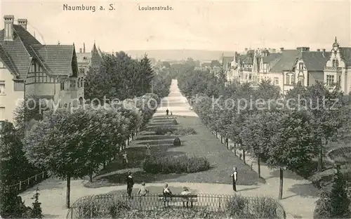 AK / Ansichtskarte Naumburg_Saale Louisenstrasse Naumburg_Saale