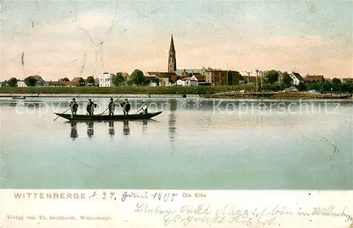 AK / Ansichtskarte Wittenbergen_Elbe Partie an der Elbe Wittenbergen Elbe