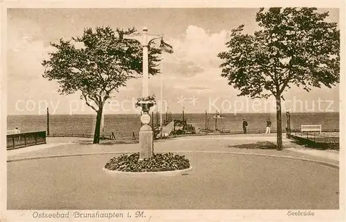 AK / Ansichtskarte Brunshaupten_Ostseebad Seebruecke Brunshaupten_Ostseebad