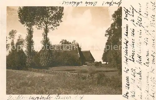 AK / Ansichtskarte Grevesmuehlen Mecklenburgischer Bauernhof Grevesmuehlen