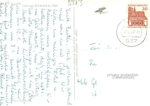 AK / Ansichtskarte Gemuend_Eifel Ortsansicht Gemuend Eifel