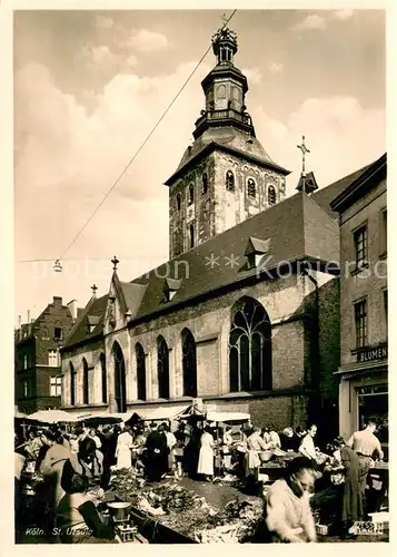 AK / Ansichtskarte Koeln_Rhein St Ursula Kirche Koeln_Rhein