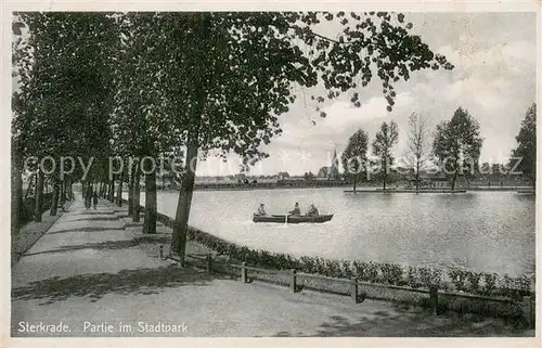 AK / Ansichtskarte Sterkrade Partie im Stadtpark Sterkrade