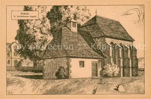 AK / Ansichtskarte Einbeck_Niedersachsen St. Bartholomaeus Kapelle Einbeck Niedersachsen