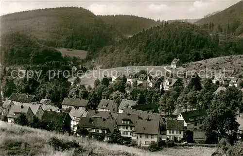 AK / Ansichtskarte Bad_Grund Aussicht vom Schoenhofsblick Teilansicht Bad_Grund