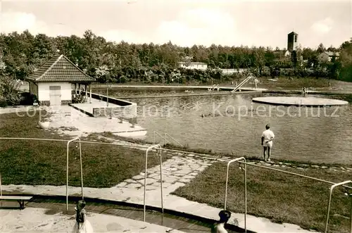 AK / Ansichtskarte Espelkamp Waldfreibad Espelkamp