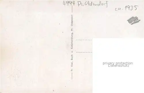 AK / Ansichtskarte Oldendorf_Preussisch Teilansicht 