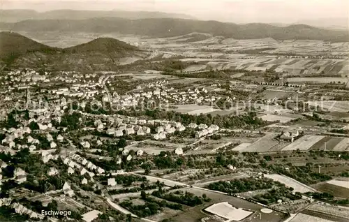 AK / Ansichtskarte Eschwege Fliegeraufnahme Gesamtansicht Eschwege