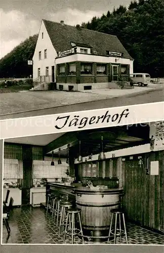 AK / Ansichtskarte Ebbinghausen_Lichtenau Gaststaette Jaegerhof Ebbinghausen Lichtenau