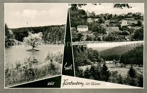 AK / Ansichtskarte Fuerstenberg_Westfalen Teilansichten Fuerstenberg_Westfalen