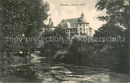 AK / Ansichtskarte Muelheim_Warstein Kloster Maria Hilf Muelheim_Warstein