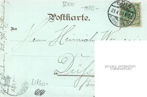 AK / Ansichtskarte Koeln_Rhein Dom St. Maira im Kapitol St. Aposteln St. Martin Koeln_Rhein