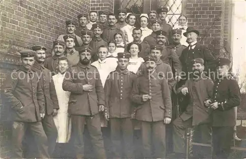 AK / Ansichtskarte Lazarett Landsturm ohne Ortsangabe Lazarett