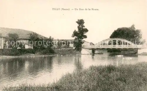 AK / Ansichtskarte Tilly sur Meuse_55 Un Bras de la Meuse 