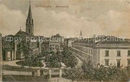 AK / Ansichtskarte Diedenhofen_Thionville_57 Mairieplatz 