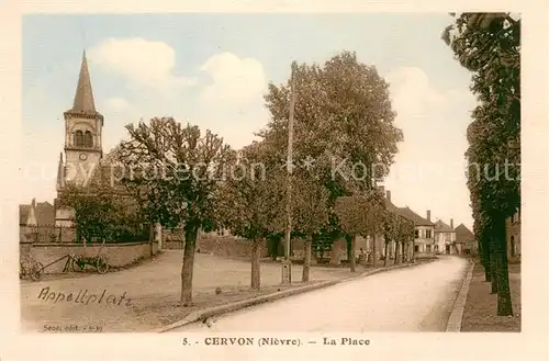 AK / Ansichtskarte Cervon_58 La Place 