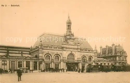 AK / Ansichtskarte Valenciennes_59 Bahnhof 