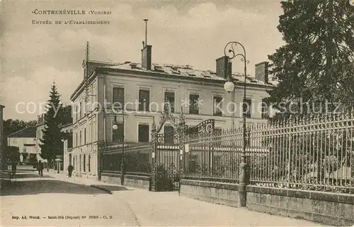 AK / Ansichtskarte Contrexeville_88 Entree de l Etablissement 