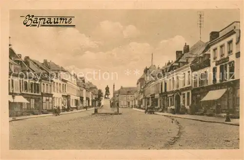 AK / Ansichtskarte Bapaume Strassenpartie Bapaume