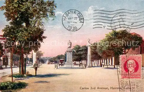AK / Ansichtskarte Havana_Habana Carlos 3rd Avenue Havana Habana