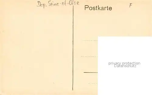 AK / Ansichtskarte Pontoise_Val d_Oise Zerstoertes Dorf in WK1 