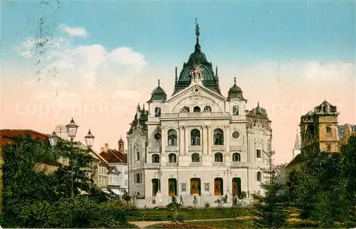 AK / Ansichtskarte Kosice_Kassa_Kaschau_Slovakia Narodne divadlo  
