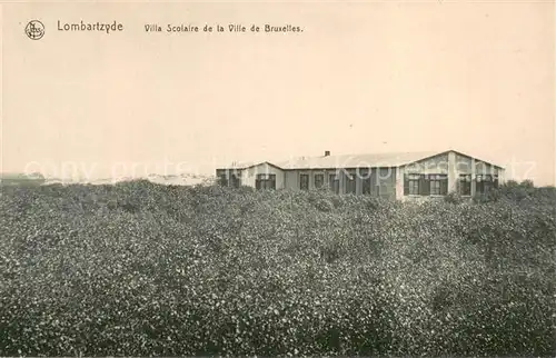 AK / Ansichtskarte Lombartzyde Villa Scolaire de la Ville de Bruxelles Lombartzyde
