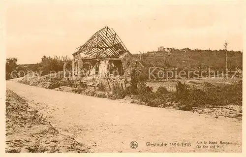 AK / Ansichtskarte Heuvelland Westoutre Sur le Mont Rouge Heuvelland
