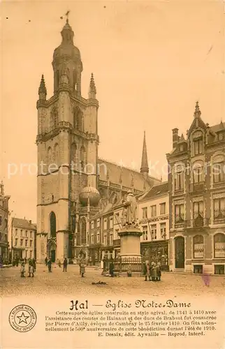 AK / Ansichtskarte Hal_Belgium Eglise Notre Dame 