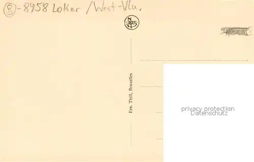 AK / Ansichtskarte Locres_Belgium Le Village 