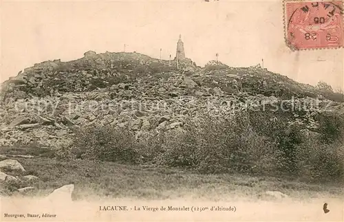 AK / Ansichtskarte Lacaune_les_Bains La Vierge de Montaler Lacaune_les_Bains