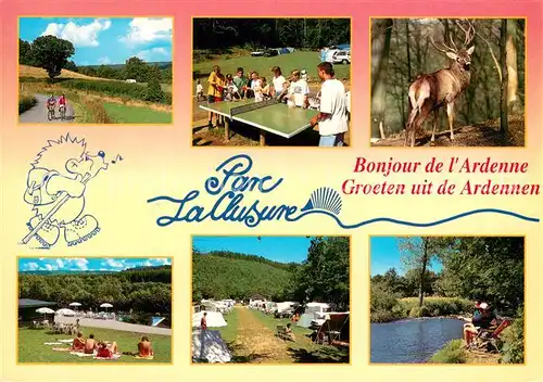 AK / Ansichtskarte Bure_Liege Parc La Clusure Campingplatz Radtouren Tischtennis Wild Bure_Liege