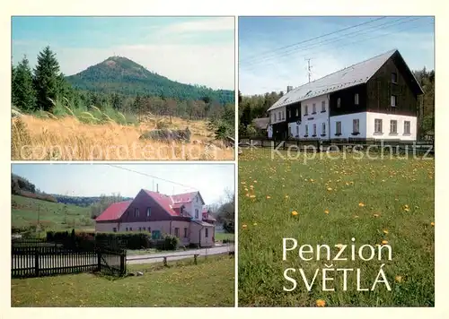 AK / Ansichtskarte Horni_Svetla_Marenice Pension Svetla Landschafspanorama 