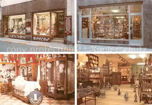 AK / Ansichtskarte Bruxelles_Bruessel Semal Ladengeschaeft Geschenke Souvenirs Porzellan Stadtplan Bruxelles_Bruessel