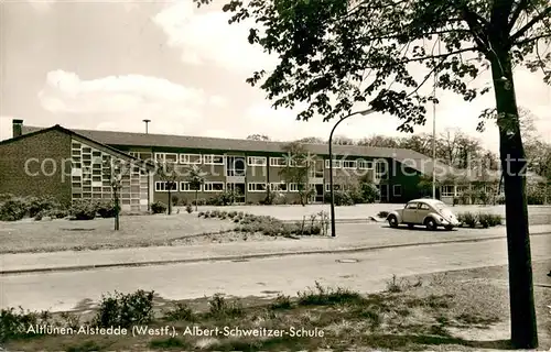 AK / Ansichtskarte Alstedde_Luenen Albert Schweitzer Schule Alstedde_Luenen