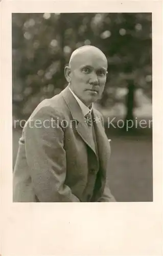 AK / Ansichtskarte Herne_Westfalen Albert Schlenkhoff Portrait Herne_Westfalen
