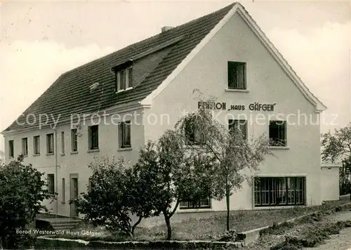 AK / Ansichtskarte Borod Pension Haus Gaefgen Borod