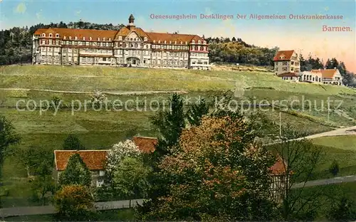 AK / Ansichtskarte Denklingen_Oberbergischer_Kreis Genesungsheim Denklingen der AOK Barmen Denklingen_Oberbergischer