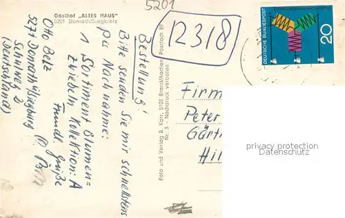 AK / Ansichtskarte Donrath Panorama Aggerpartie Kirche Donrath