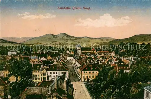 AK / Ansichtskarte Saint Die des Vosges Panorama Saint Die des Vosges