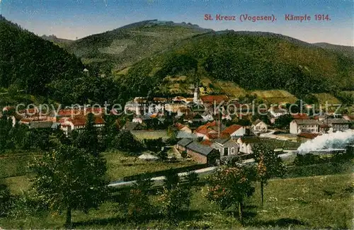AK / Ansichtskarte St Kreuz_Vosges_68 Panorama 