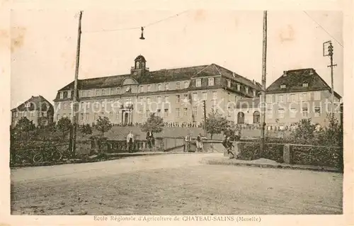 AK / Ansichtskarte Chateau Salins_57 Ecole Regionale dAgriculture  
