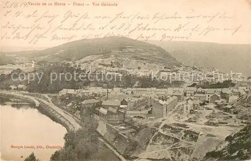 AK / Ansichtskarte Fumay Vue generale Fumay