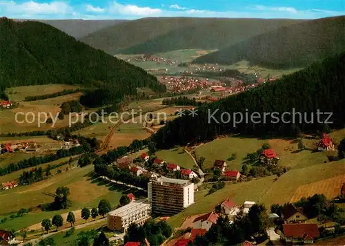 AK / Ansichtskarte Baiersbronn_Schwarzwald Panorama Luftkurort Wintersportplatz Eurotel Schwarzwald Taelerstrasse Baiersbronn Schwarzwald