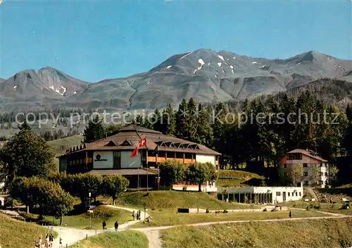 AK / Ansichtskarte Stoos_SZ Sporthotel Alpen Stoos_SZ