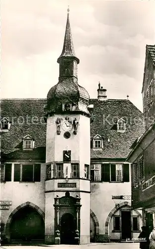AK / Ansichtskarte Benfeld_ Bas Rhin Hotel de Ville Rathaus Benfeld  Bas Rhin