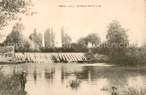 AK / Ansichtskarte Amou La digue sur le Leuy Amou