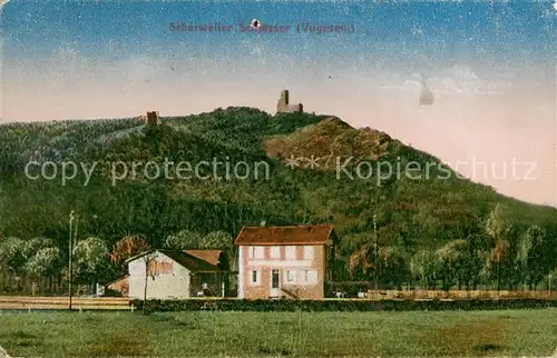 AK / Ansichtskarte Scherweiler_67 Schloesser Burgruinen Vogesen 